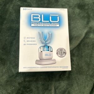 Professional sonic BLU teeth whitening